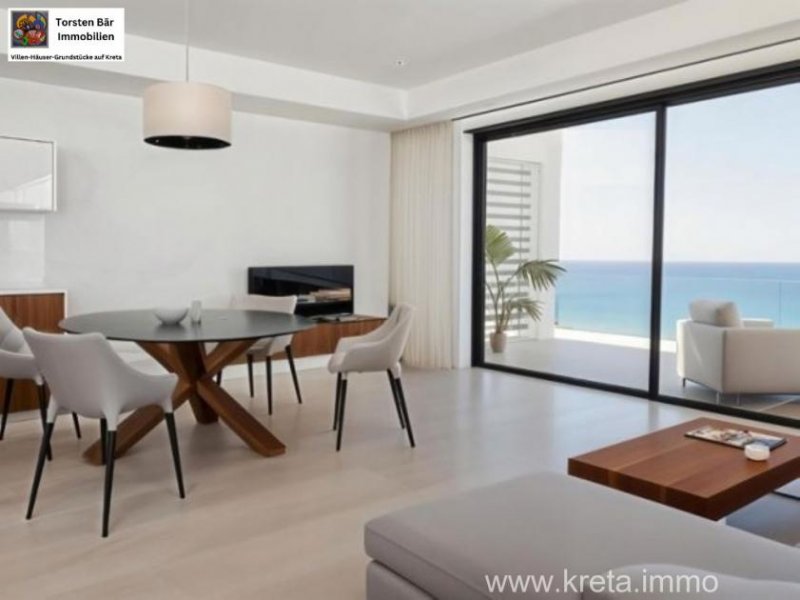 Kalyves Kreta, Kalives, Luxuswohnungen mit Panoramameerblick - 150m vom Meer Wohnung kaufen